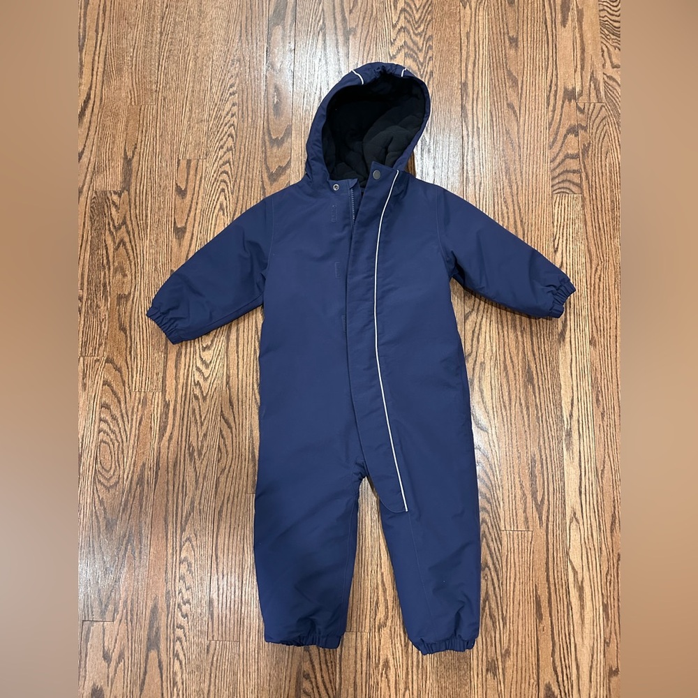 Hanna Andersson Navy One Piece Snowsuit